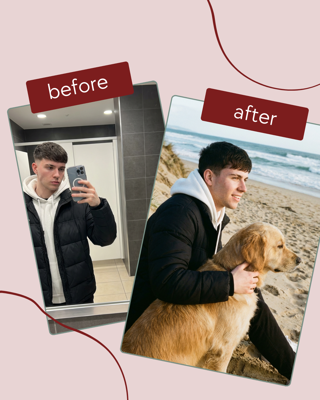 Before and After Transformation